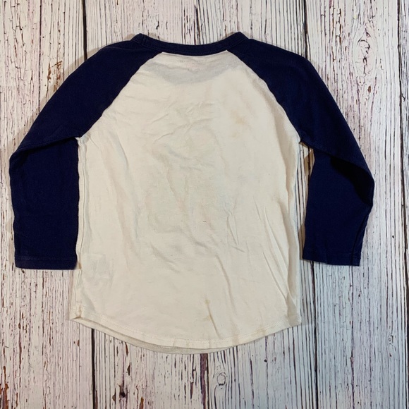 Mathew Langille x crew cuts girls 3/4 tee - Picture 3 of 3